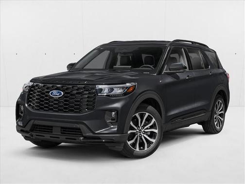 Agate Black Metallic 2026 Ford Explorer ST-Line