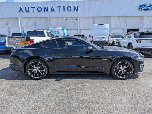 Shadow Black 2021 Ford Mustang EcoBoost