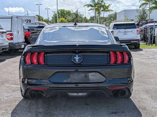 Shadow Black 2021 Ford Mustang EcoBoost