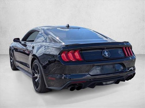 Shadow Black 2021 Ford Mustang EcoBoost