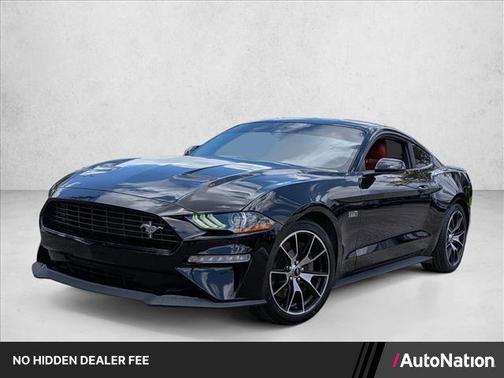 Shadow Black 2021 Ford Mustang EcoBoost