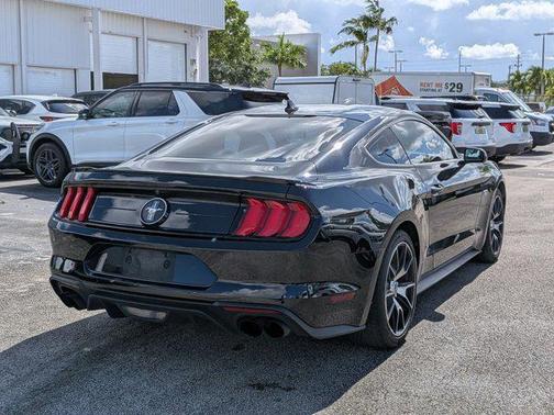 Shadow Black 2021 Ford Mustang EcoBoost
