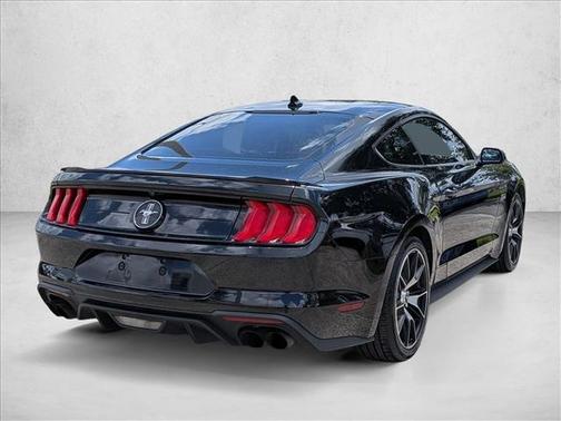 Shadow Black 2021 Ford Mustang EcoBoost