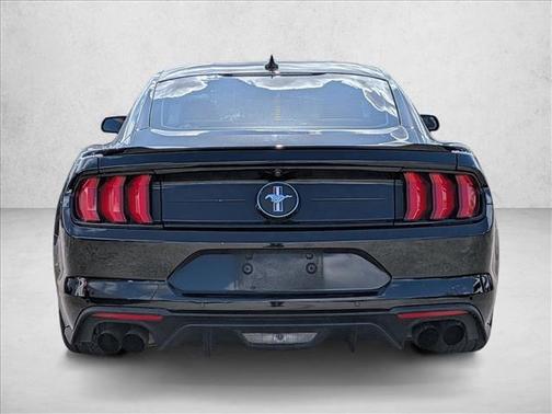 Shadow Black 2021 Ford Mustang EcoBoost