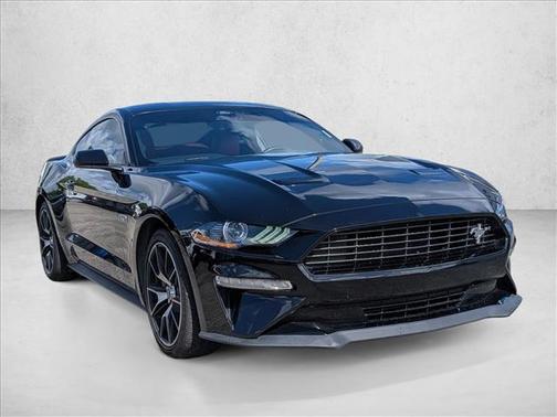 Shadow Black 2021 Ford Mustang EcoBoost