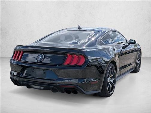 Shadow Black 2021 Ford Mustang EcoBoost