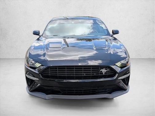 Shadow Black 2021 Ford Mustang EcoBoost