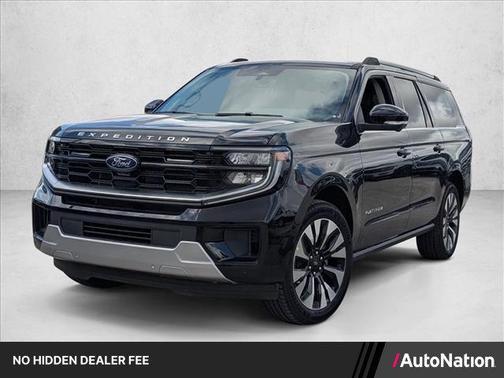 Agate Black Metallic 2026 Ford Expedition Max Platinum