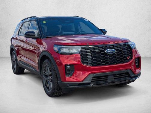 Rapid Red Metallic Tinted Clearcoat 2026 Ford Explorer ST