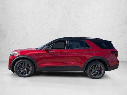 Rapid Red Metallic Tinted Clearcoat 2026 Ford Explorer ST