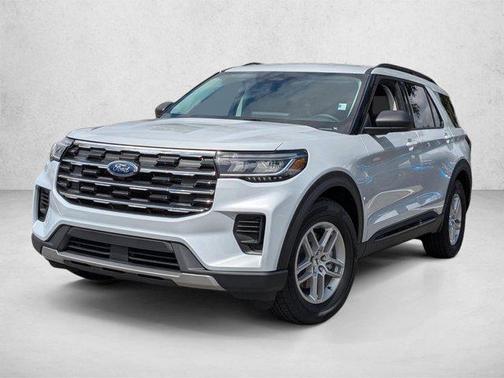 Space White Metallic 2026 Ford Explorer Active w/200A Pkg