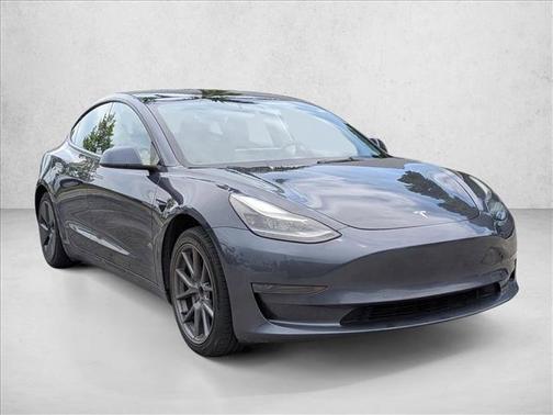 Deep Blue Metallic 2021 Tesla Model 3 Standard Range Plus
