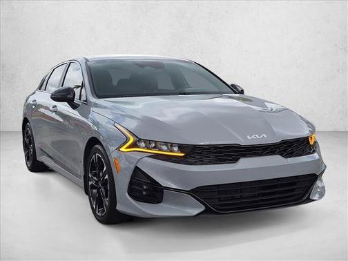 Wolf Gray 2022 Kia K5 GT-Line