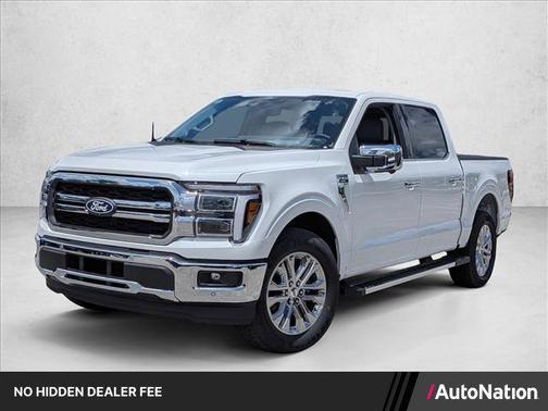 Star White Metallic Tri-Coat 2026 Ford F-150 Lariat