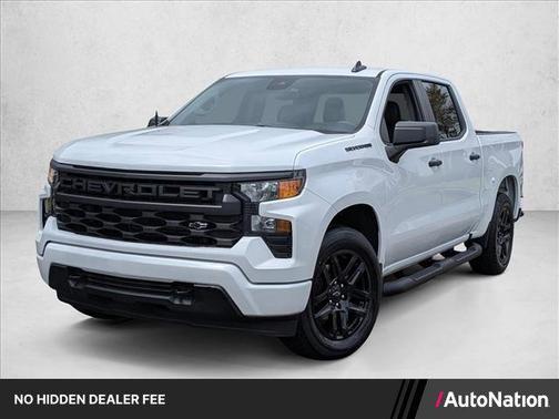 Summit White 2024 Chevrolet Silverado 1500 Custom
