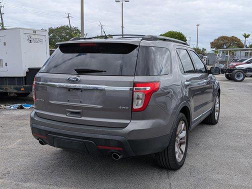 Ingot Silver Metallic 2012 Ford Explorer Limited