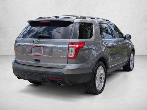 Ingot Silver Metallic 2012 Ford Explorer Limited