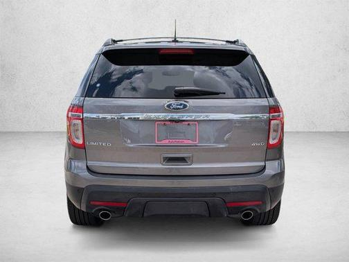 Ingot Silver Metallic 2012 Ford Explorer Limited