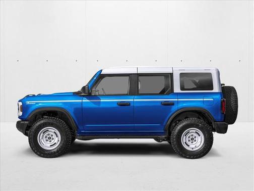 Velocity Blue Metallic 2026 Ford Bronco Heritage Edition
