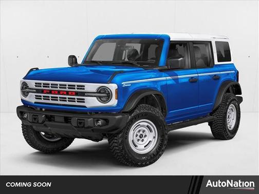 Velocity Blue Metallic 2026 Ford Bronco Heritage Edition