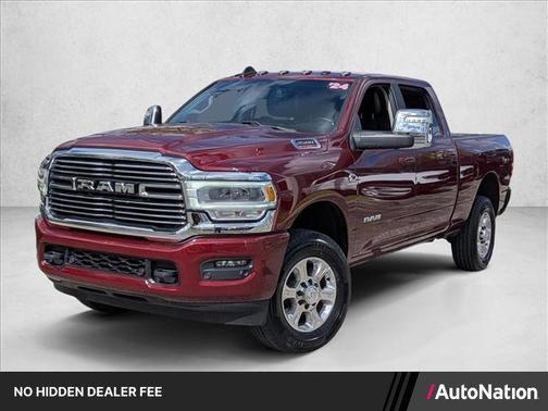 Delmonico Red Pearlcoat 2024 RAM 2500 Laramie Crew Cab 4x4 6'4' Box