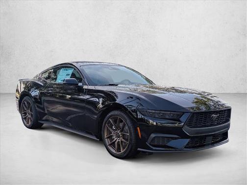 Shadow Black 2026 Ford Mustang EcoBoost