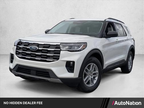Star White Metallic Tri-Coat 2026 Ford Explorer Active w/200A Pkg