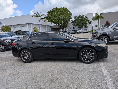 Crystal Black Pearl 2015 Acura TLX V6