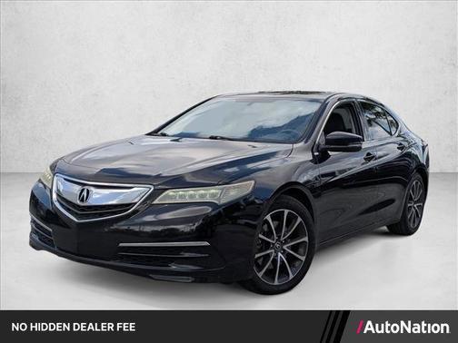Crystal Black Pearl 2015 Acura TLX V6