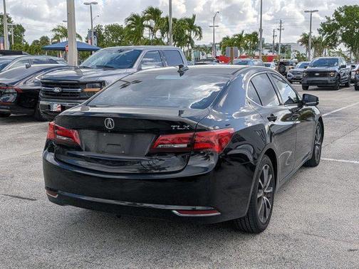 Crystal Black Pearl 2015 Acura TLX V6