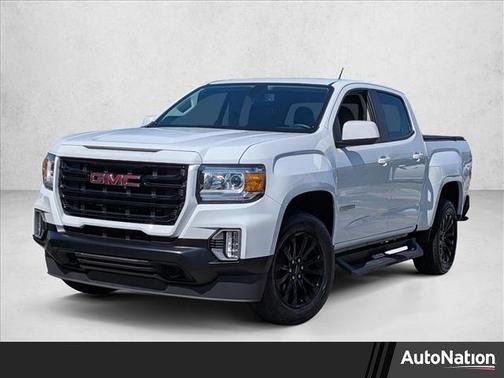 Summit White 2022 GMC Canyon Elevation