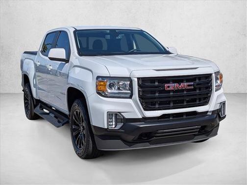 Summit White 2022 GMC Canyon Elevation