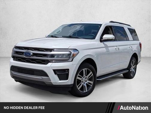 Star White Metallic Tri-Coat 2023 Ford Expedition XLT