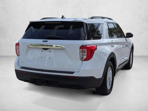 Oxford White 2021 Ford Explorer XLT