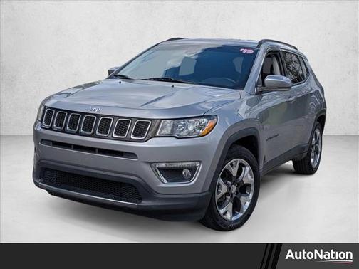 Billet Silver Metallic Clearcoat 2019 Jeep Compass Limited