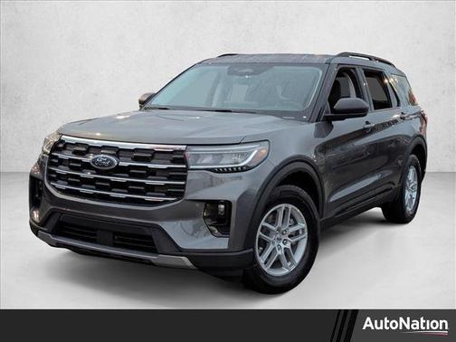 Carbonized Gray Metallic 2026 Ford Explorer Active w/200A Pkg