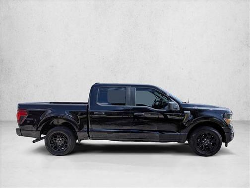 Agate Black Metallic 2025 Ford F-150 STX
