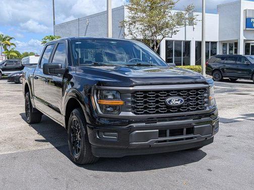Agate Black Metallic 2025 Ford F-150 STX