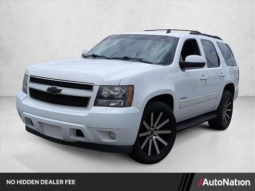 Summit White 2013 Chevrolet Tahoe LT