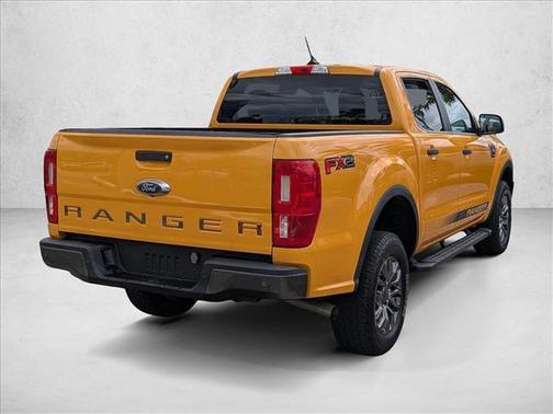 Cyber Orange Metallic Tricoat 2021 Ford Ranger XLT