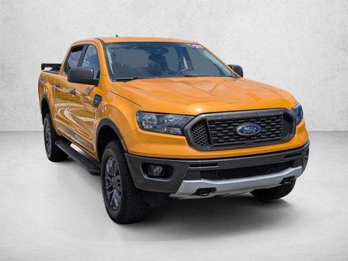 Cyber Orange Metallic Tricoat 2021 Ford Ranger XLT