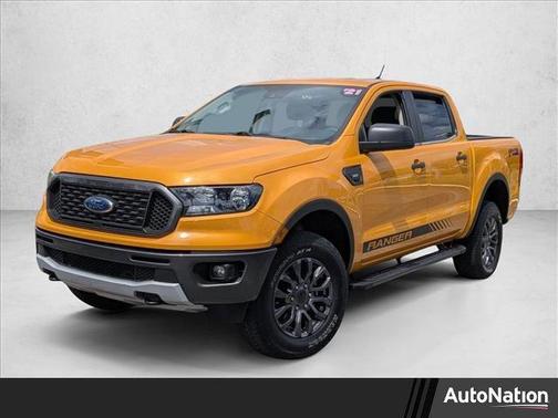 Cyber Orange Metallic Tricoat 2021 Ford Ranger XLT