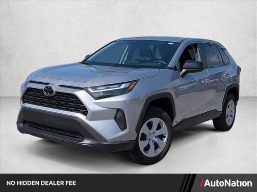 Silver Sky Metallic 2025 Toyota RAV4 LE
