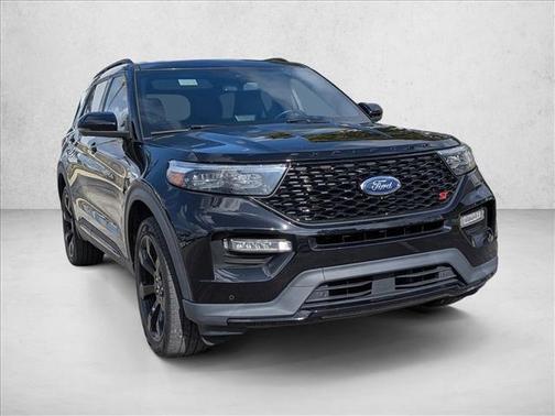 Agate Black Metallic 2023 Ford Explorer ST