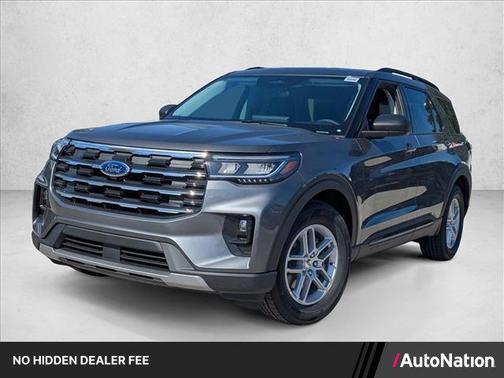 Carbonized Gray Metallic 2026 Ford Explorer Active