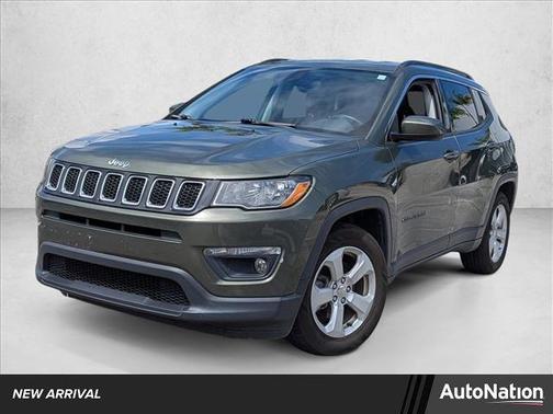 Olive Green Pearlcoat 2019 Jeep Compass Latitude