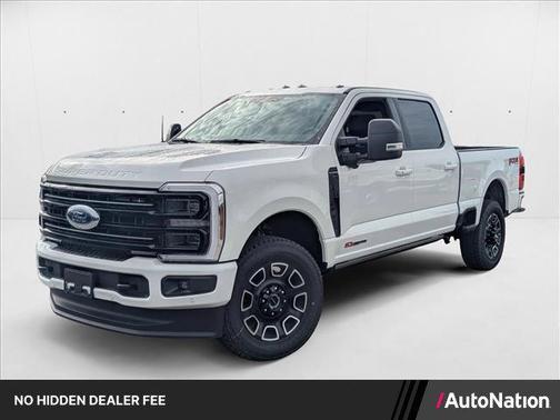 Star White Metallic Tri-Coat 2026 Ford F-250 Platinum