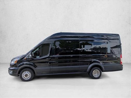 Agate Black Metallic 2021 Ford Transit-350 XLT
