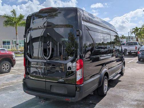 Agate Black Metallic 2021 Ford Transit-350 XLT