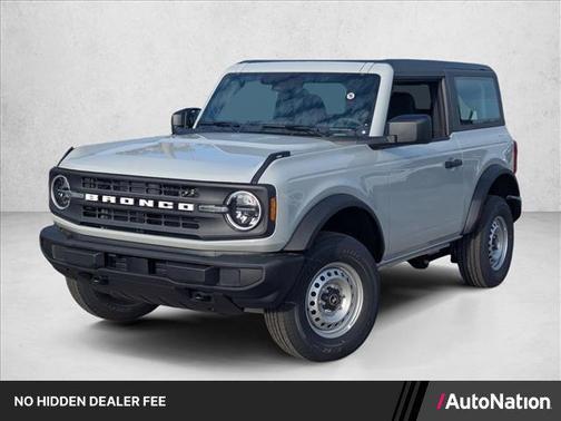 Avalanche Gray 2026 Ford Bronco Base